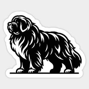 Newfoundland Dog Sticker